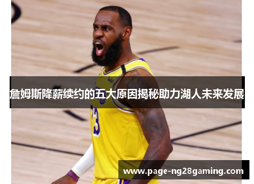 詹姆斯降薪续约的五大原因揭秘助力湖人未来发展