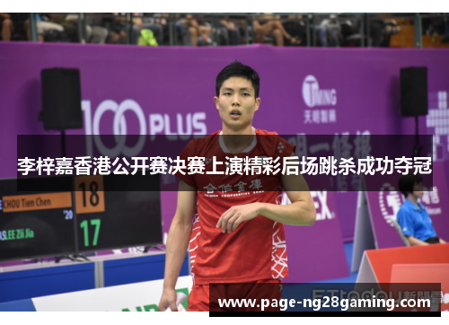 李梓嘉香港公开赛决赛上演精彩后场跳杀成功夺冠